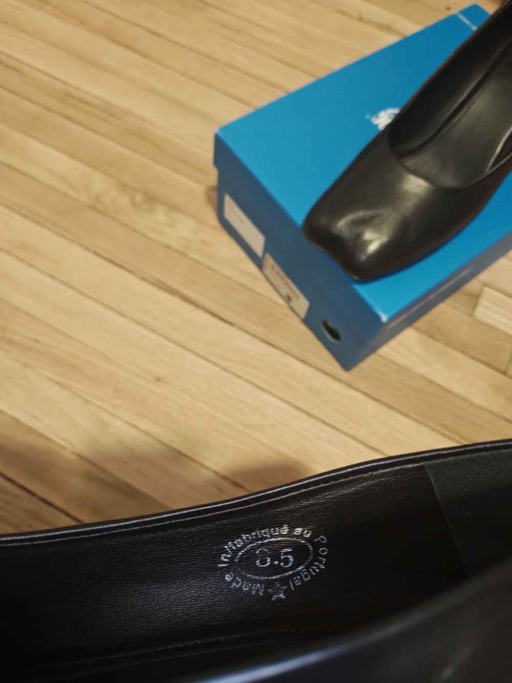 John Fluevog Square-Toe Pumps - Picture 4 of 7